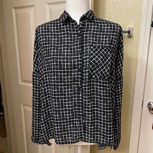 Long Sleeve Button Blouse Blouse